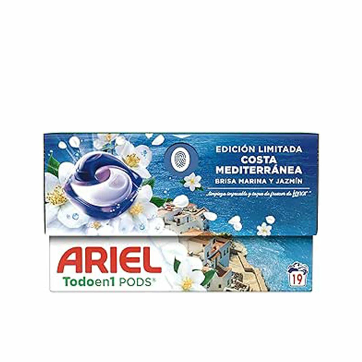 Detergente Ariel COSTA MEDITERRANEA 19 Cápsulas