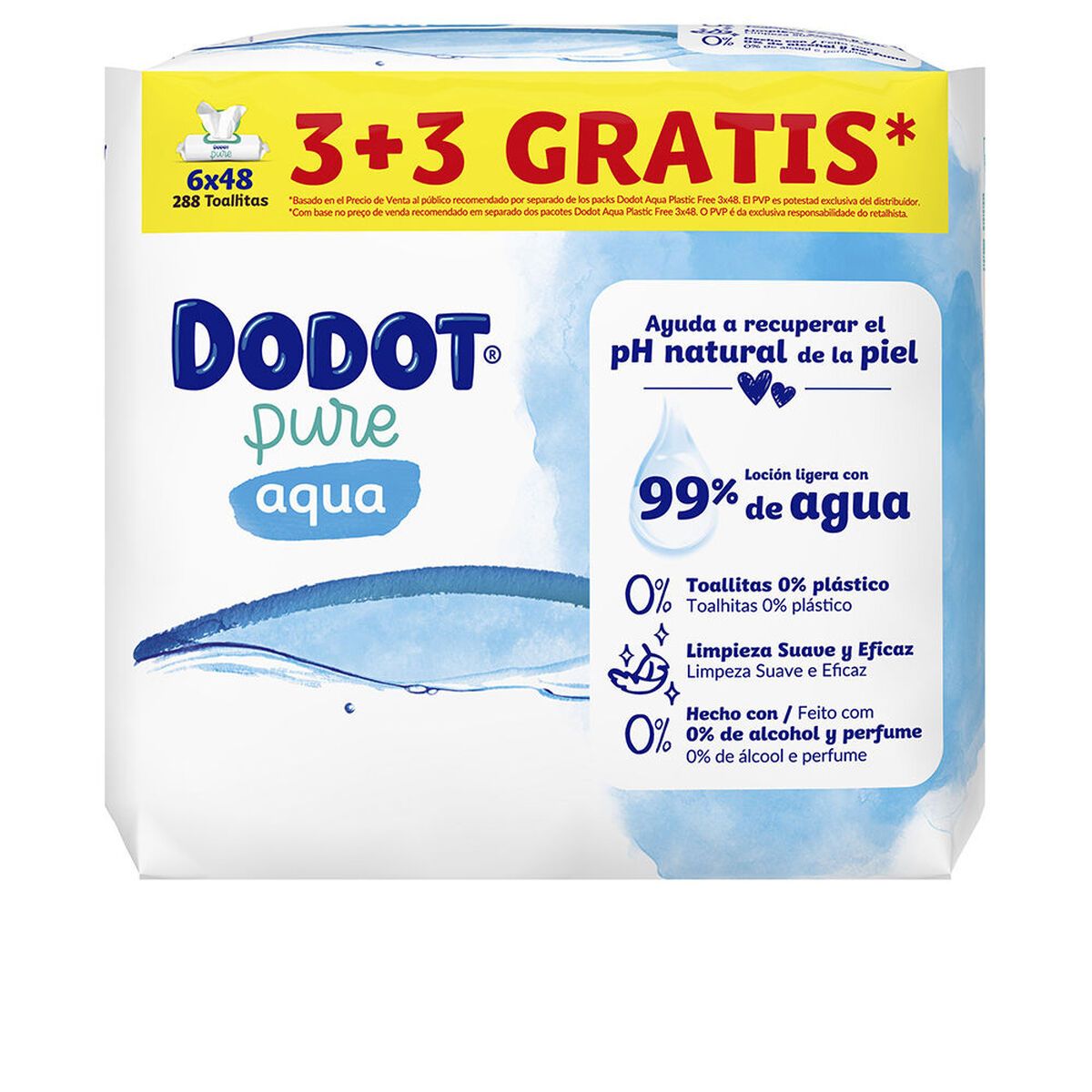 Set de higiene Dodot DODOT PURE