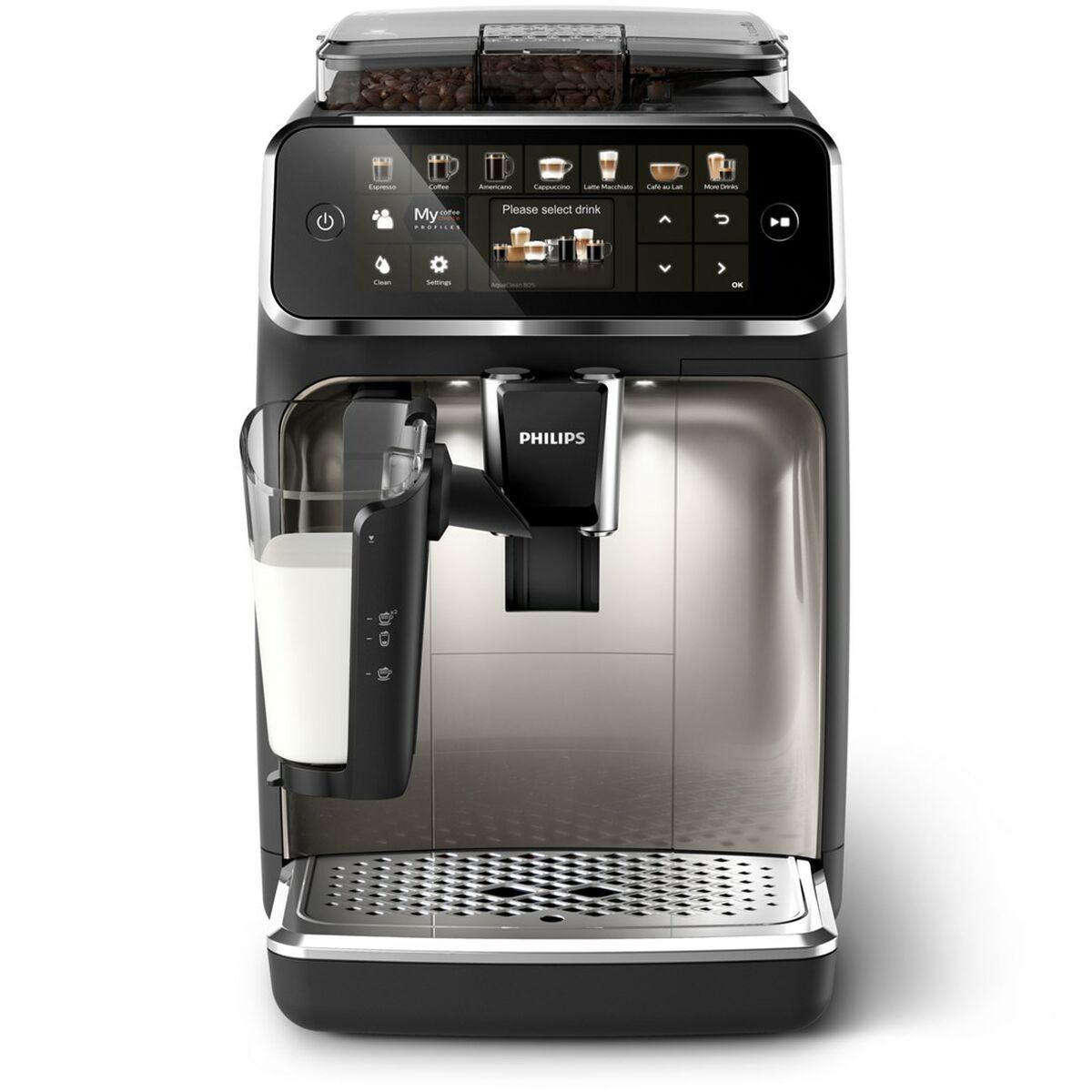 Cafetera Superautomática Philips EP5447/90 Negro Cromo 1500 W 15 bar 275 g 1,8 L