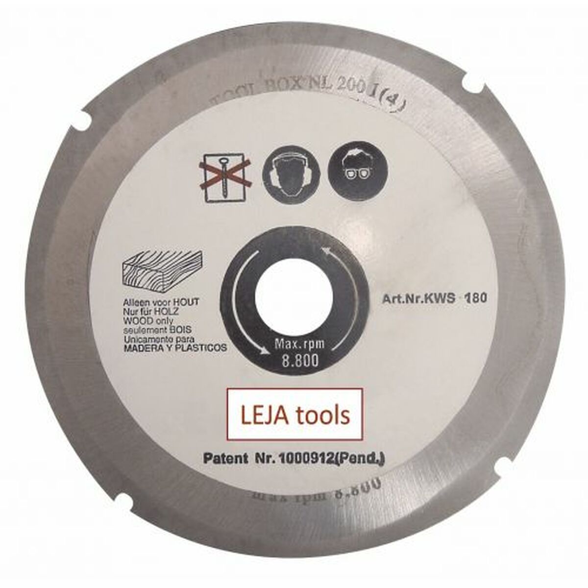 Disco tronzador fresador para amoladoras angulares LEJA Tools 30 mm 22,2 mm