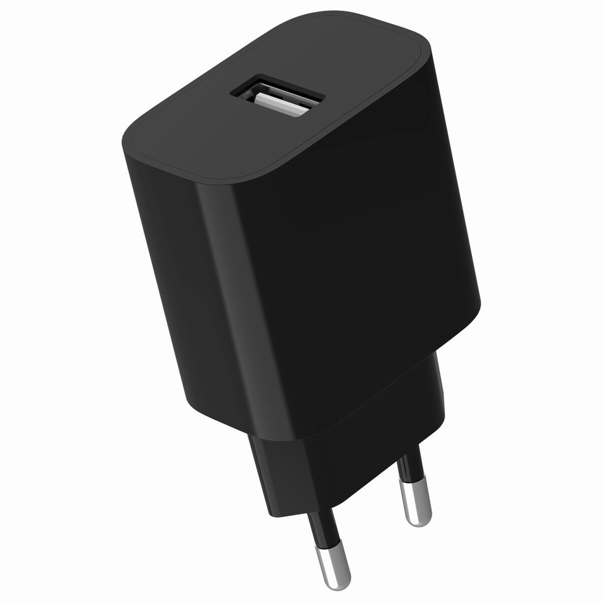 Cargador de Pared GEMBIRD TA-UC-1A12-01-BK Negro