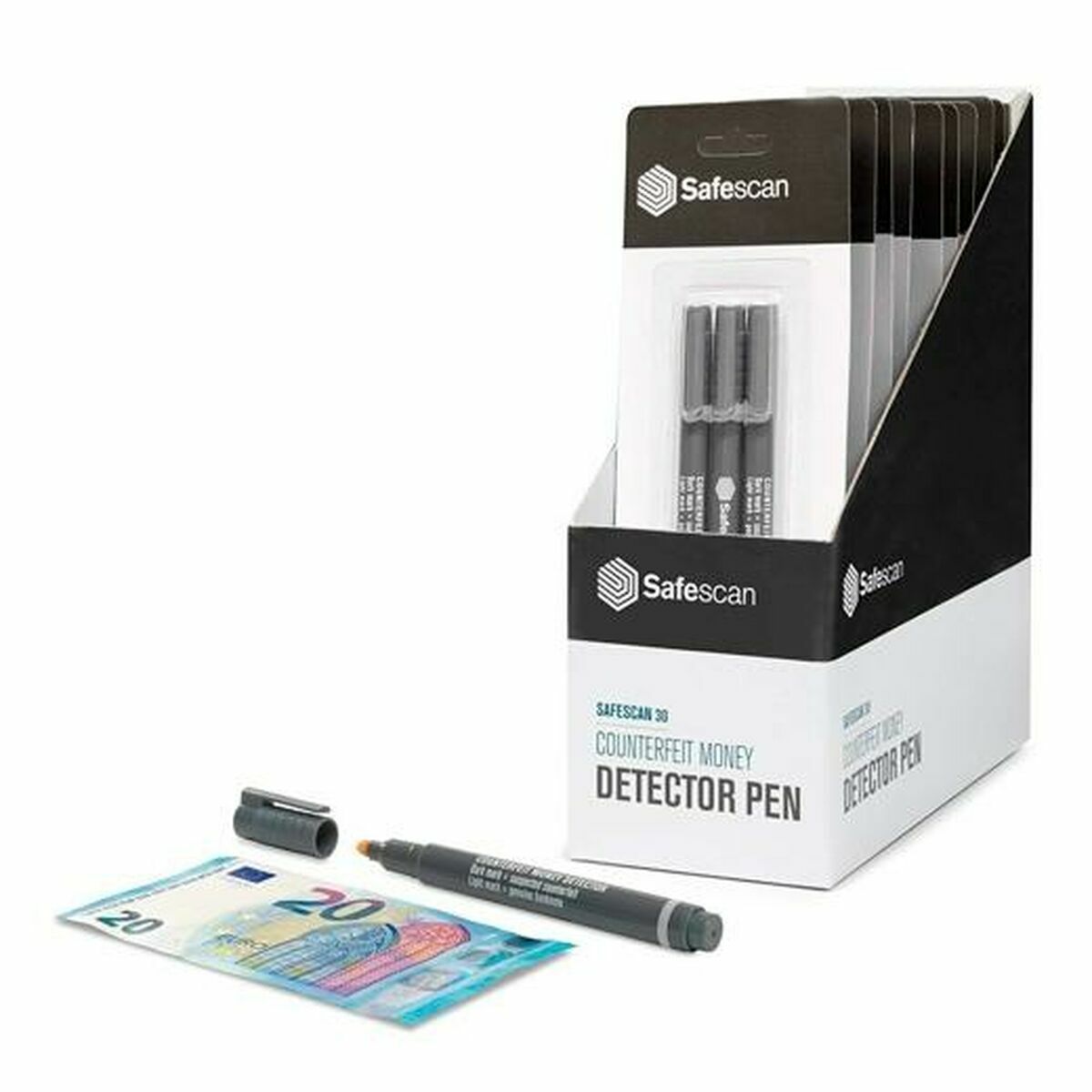 Bolígrafo Safescan 111-0379 Azul Negro