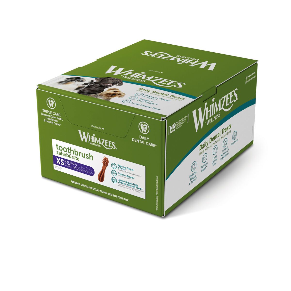 Golosina de Cuidado Dental Whimzees ToothBrush (350 Unidades)
