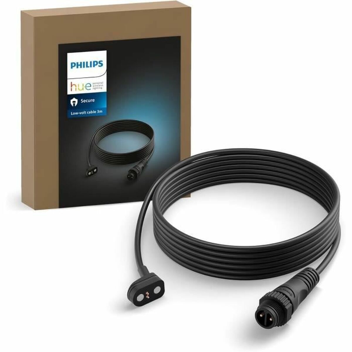 Interruptor Philips Negro