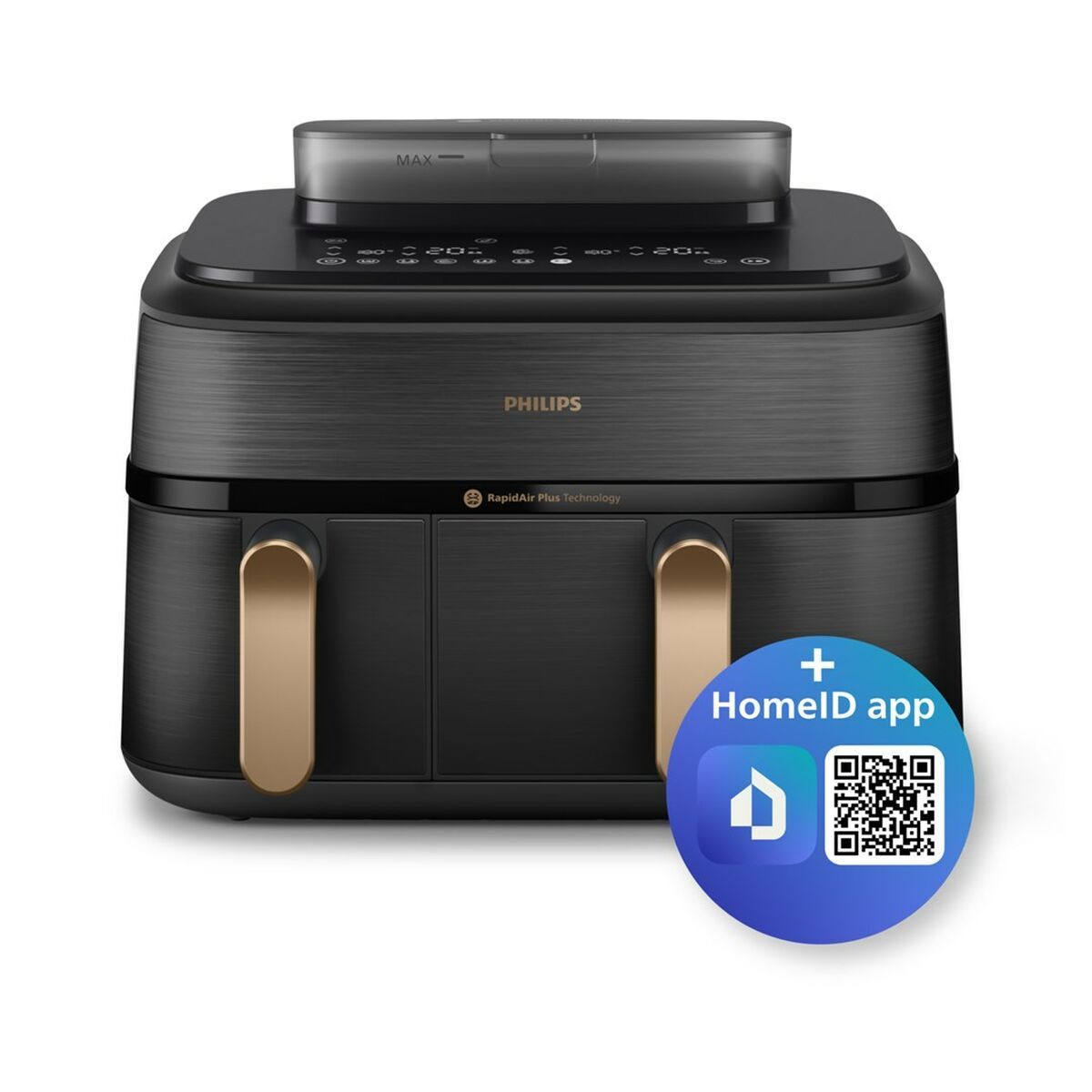 Freidora de Aire Philips NA552/00 Negro 2750 W 9 L 1,4 Kg