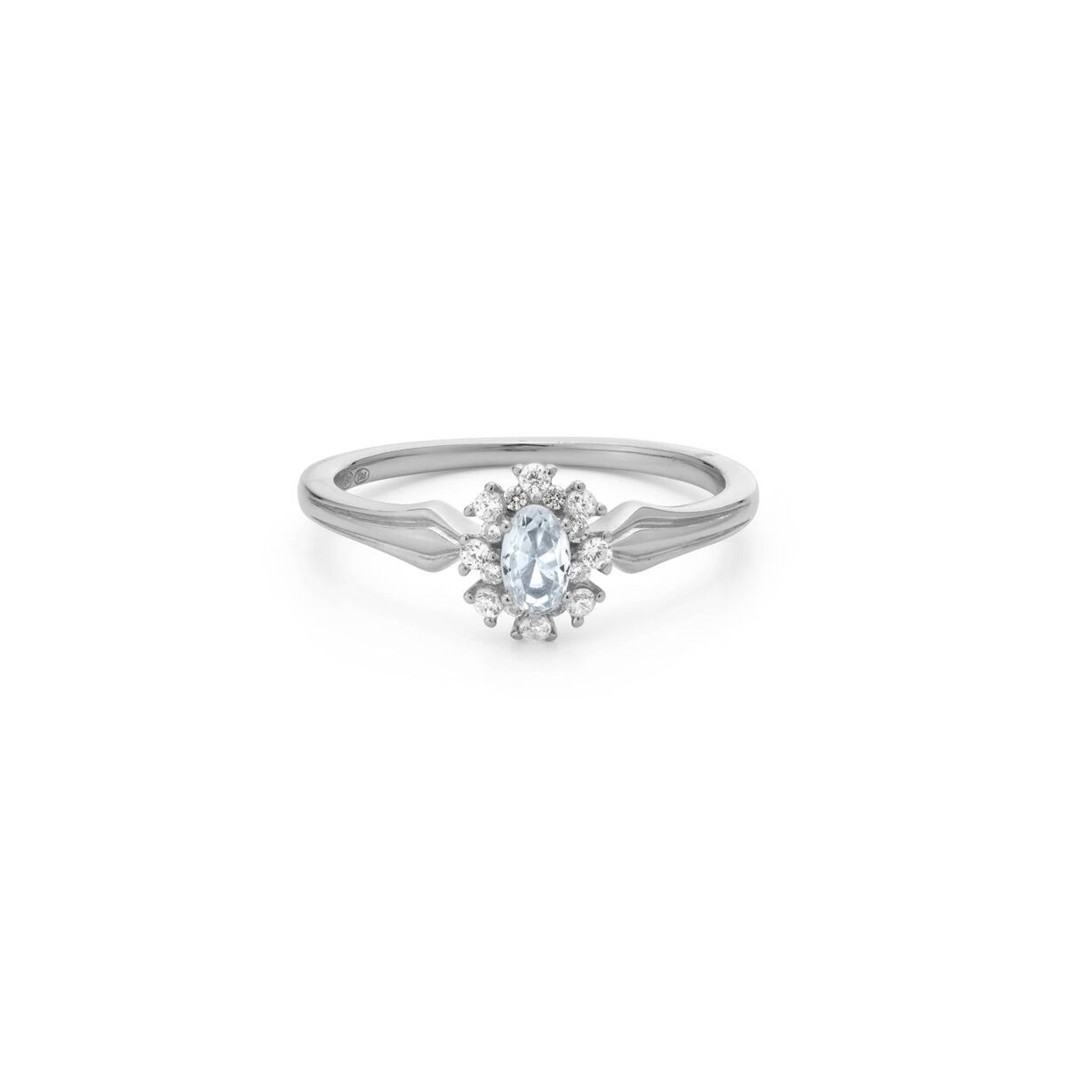 Anillo Mujer 24KAE 124152S/56 Plateado 16