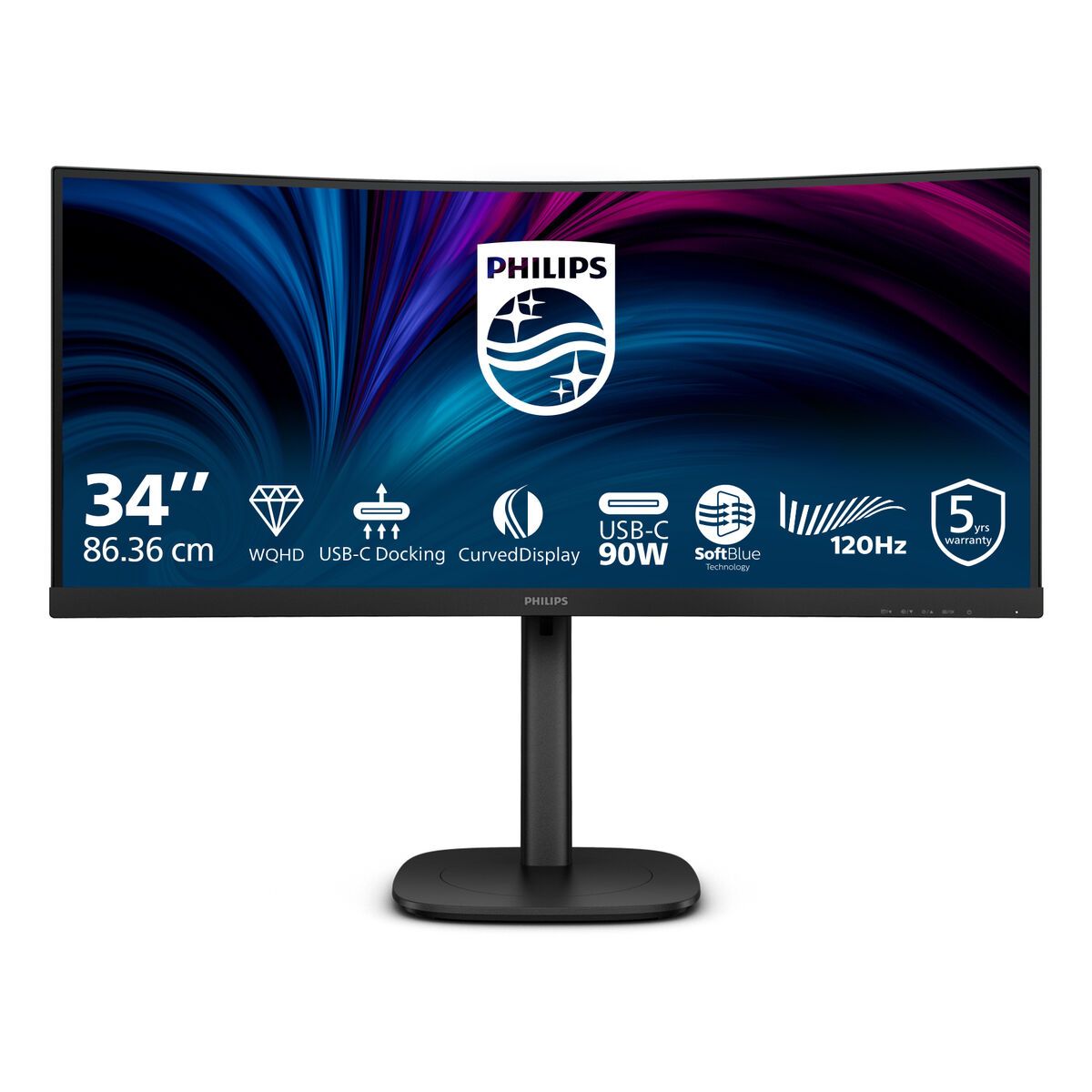 Monitor Philips 34" Wide Quad HD