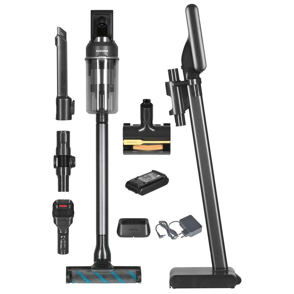Aspirador Escoba Samsung VS20C955CTK/WA 210 W 580 W