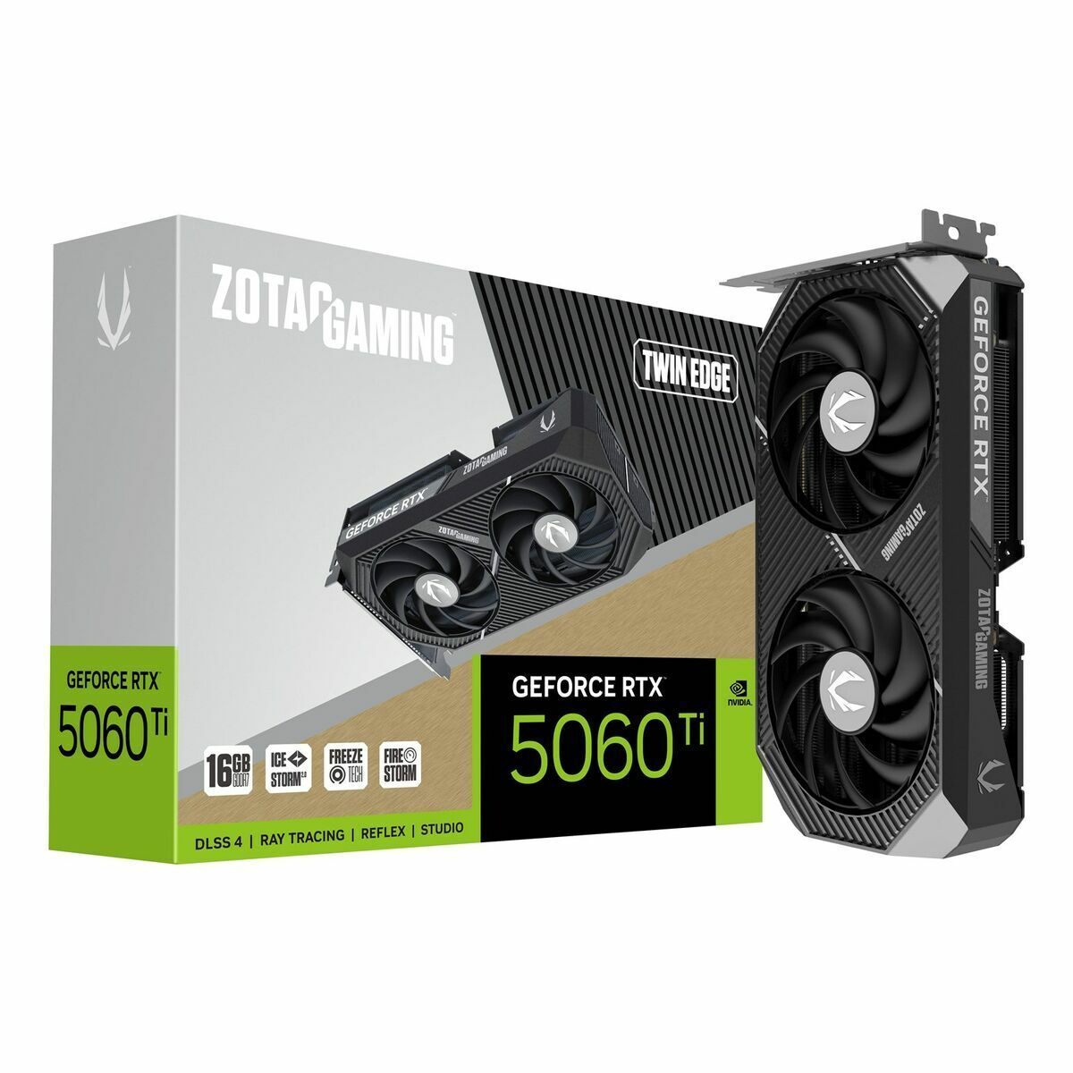 Tarjeta Gráfica Zotac ZT-B50620E-10M geforce rtx 5060 ti 16 GB GDDR7