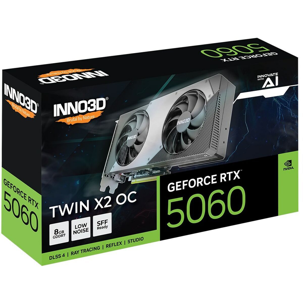 Tarjeta Gráfica INNO3D N50602-08D7X-195070N GEFORCE RTX 5060 8 GB
