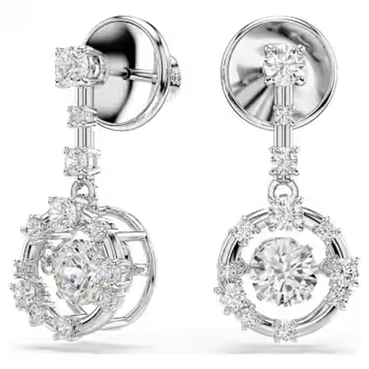 Pendientes Mujer Swarovski 5738194 Plateado