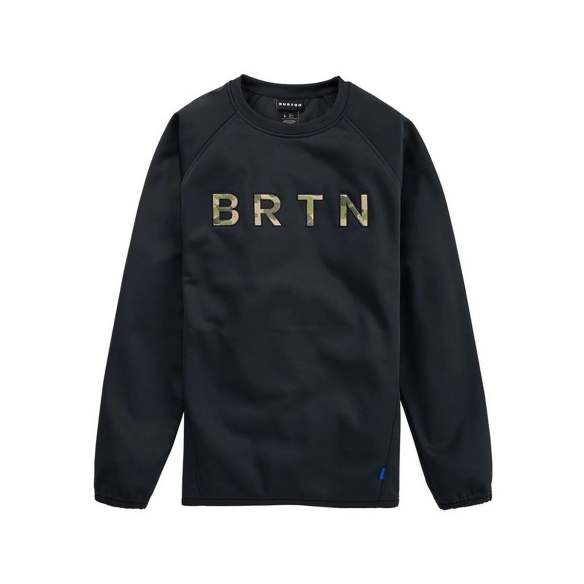 Sudadera sin Capucha Hombre Burton Crown Weatherproof Pullover Crewneck Negro