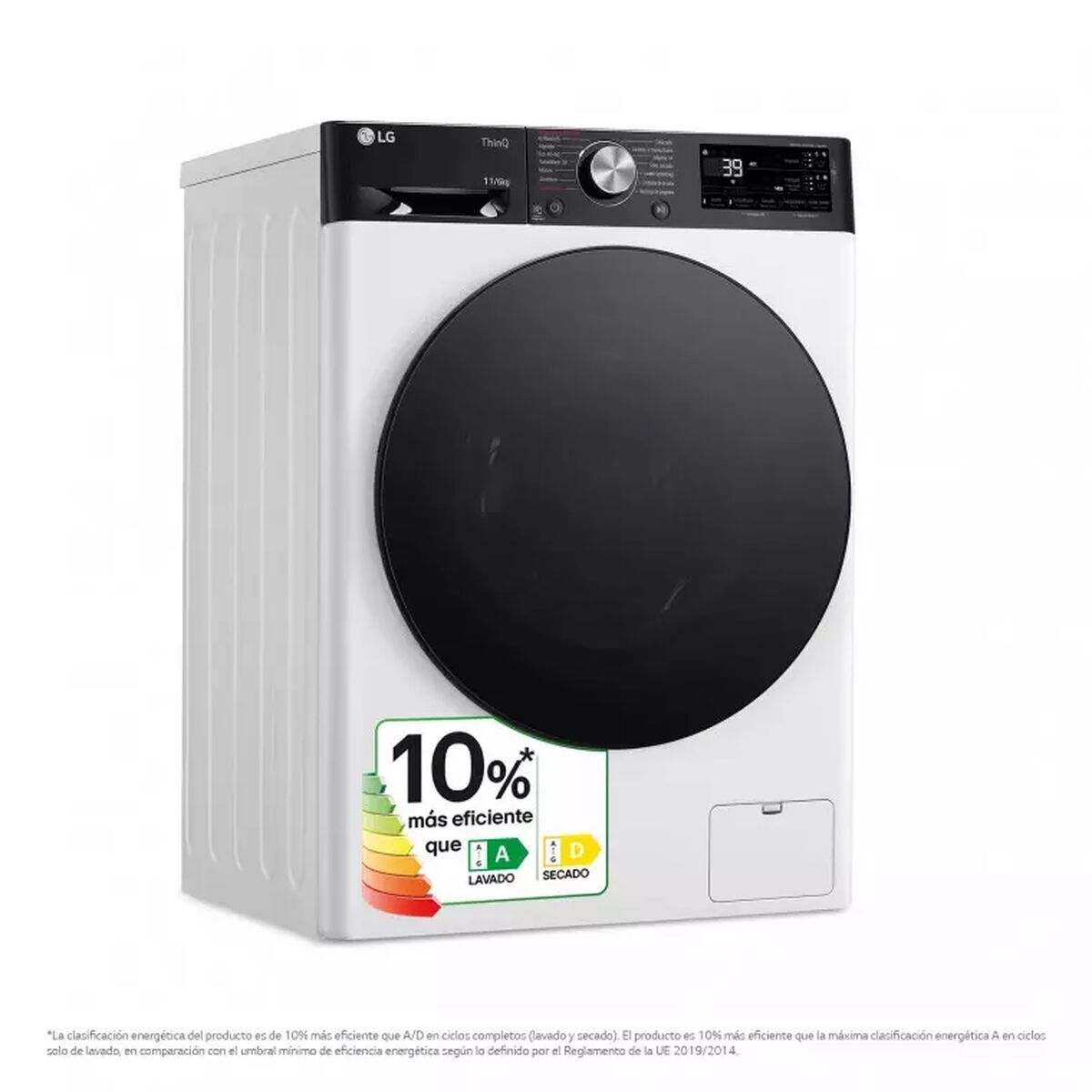 Lavadora-Secadora Inteligente LG AI Direct Drive TurboWash 360º 1400 rpm 11 kg/6 kg