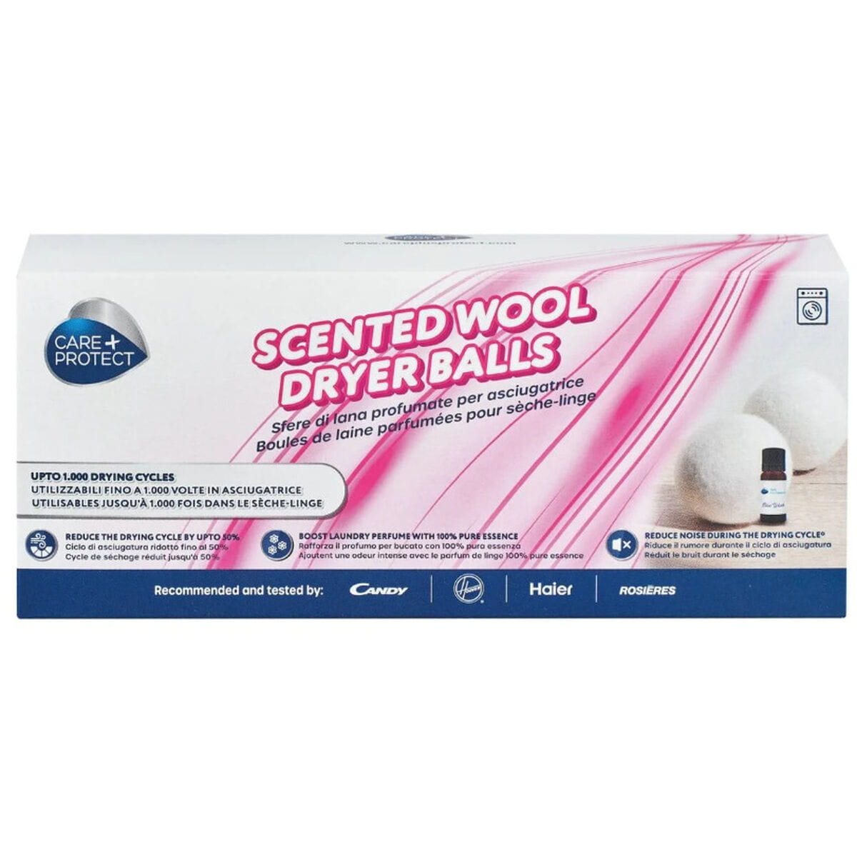 Bolas secadoras CARE CDB1101P2