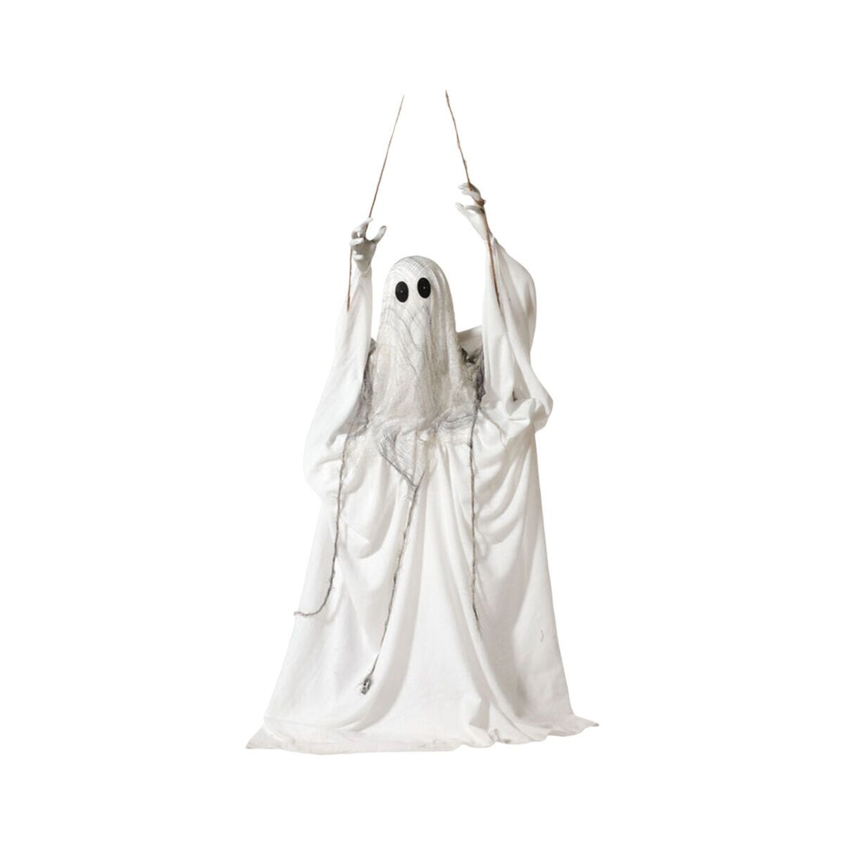 Decoración para Halloween Fantasma 153 x 55 x 20 cm Blanco