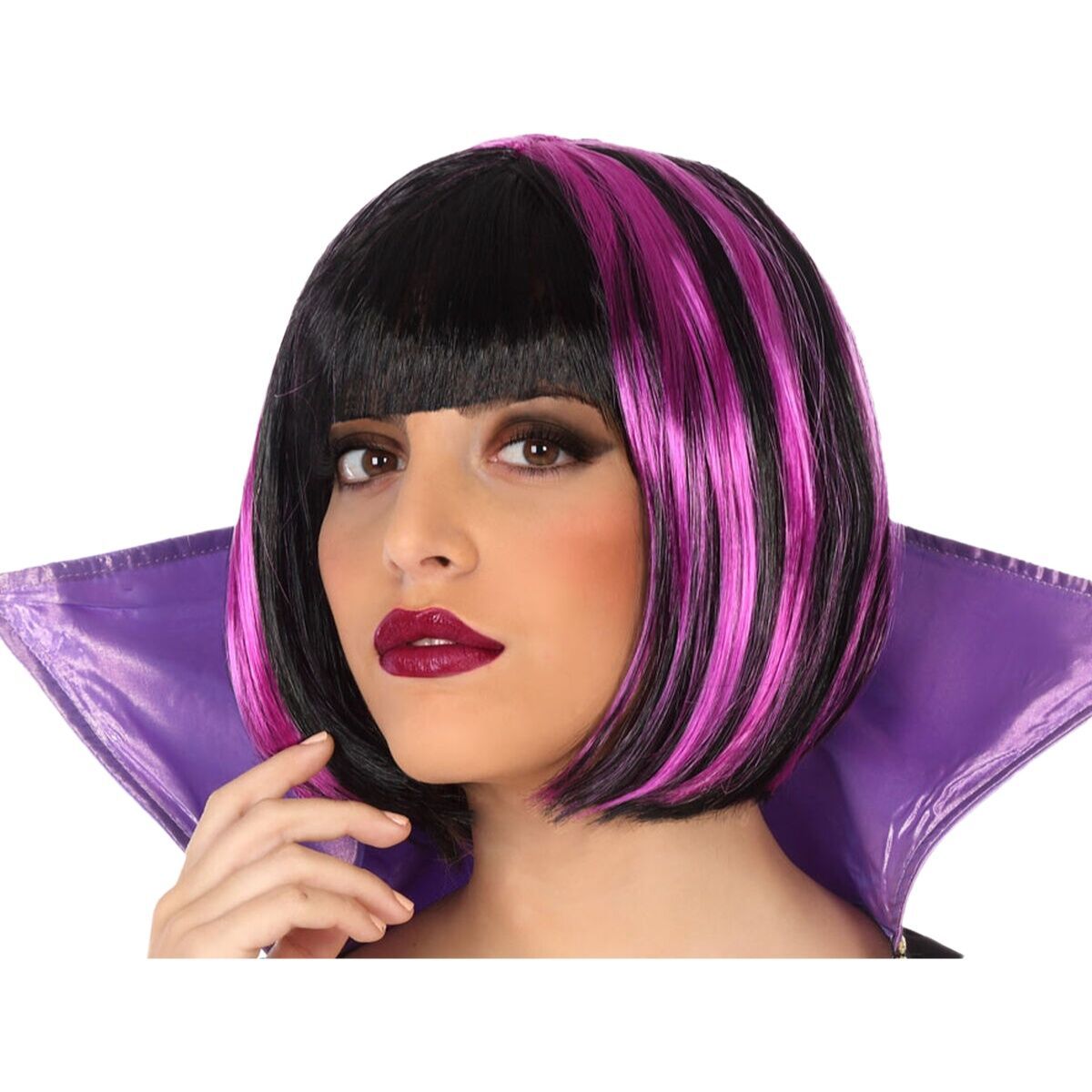 Peluca Violeta Vampiro