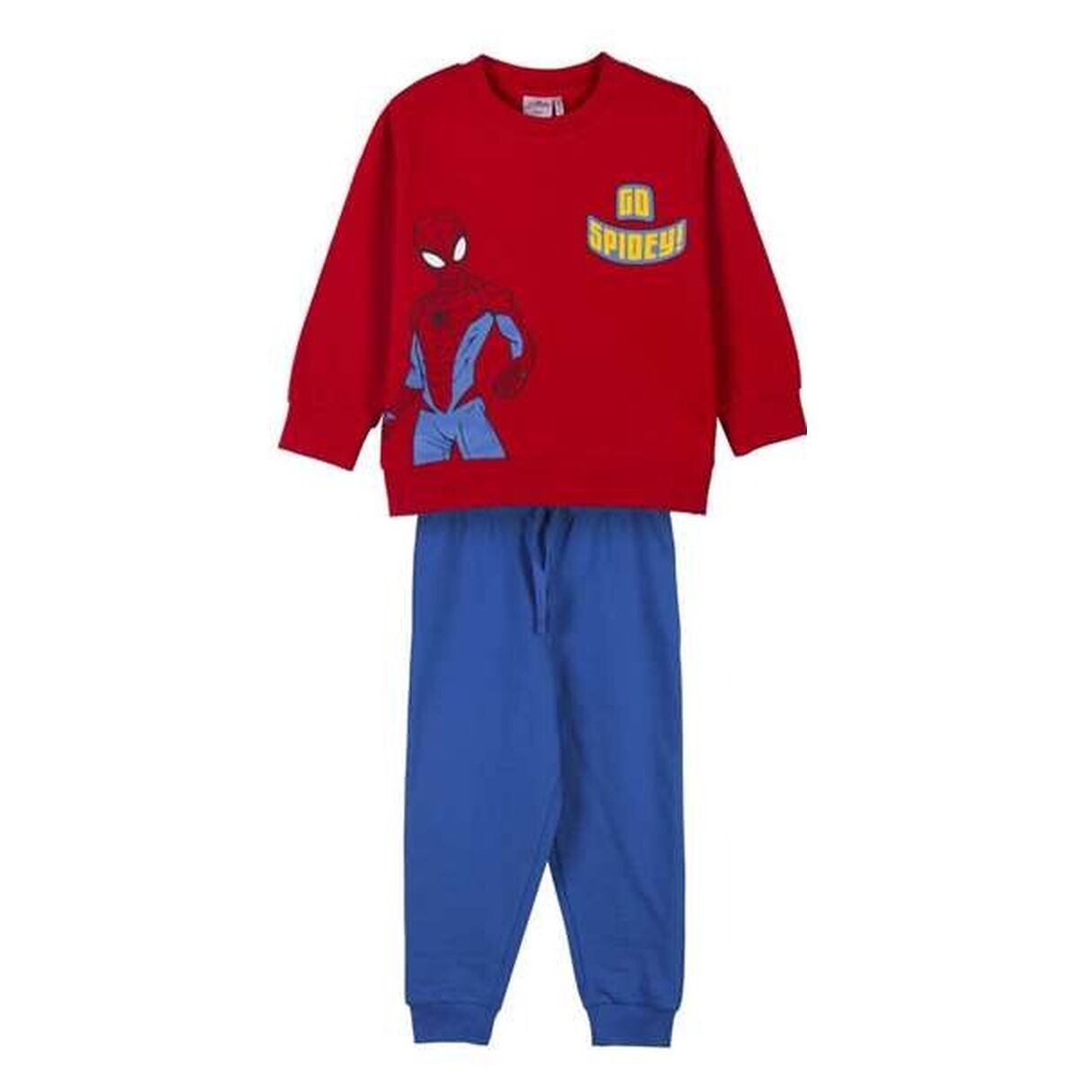 Chándal Infantil Spider-Man Rojo 7 Años