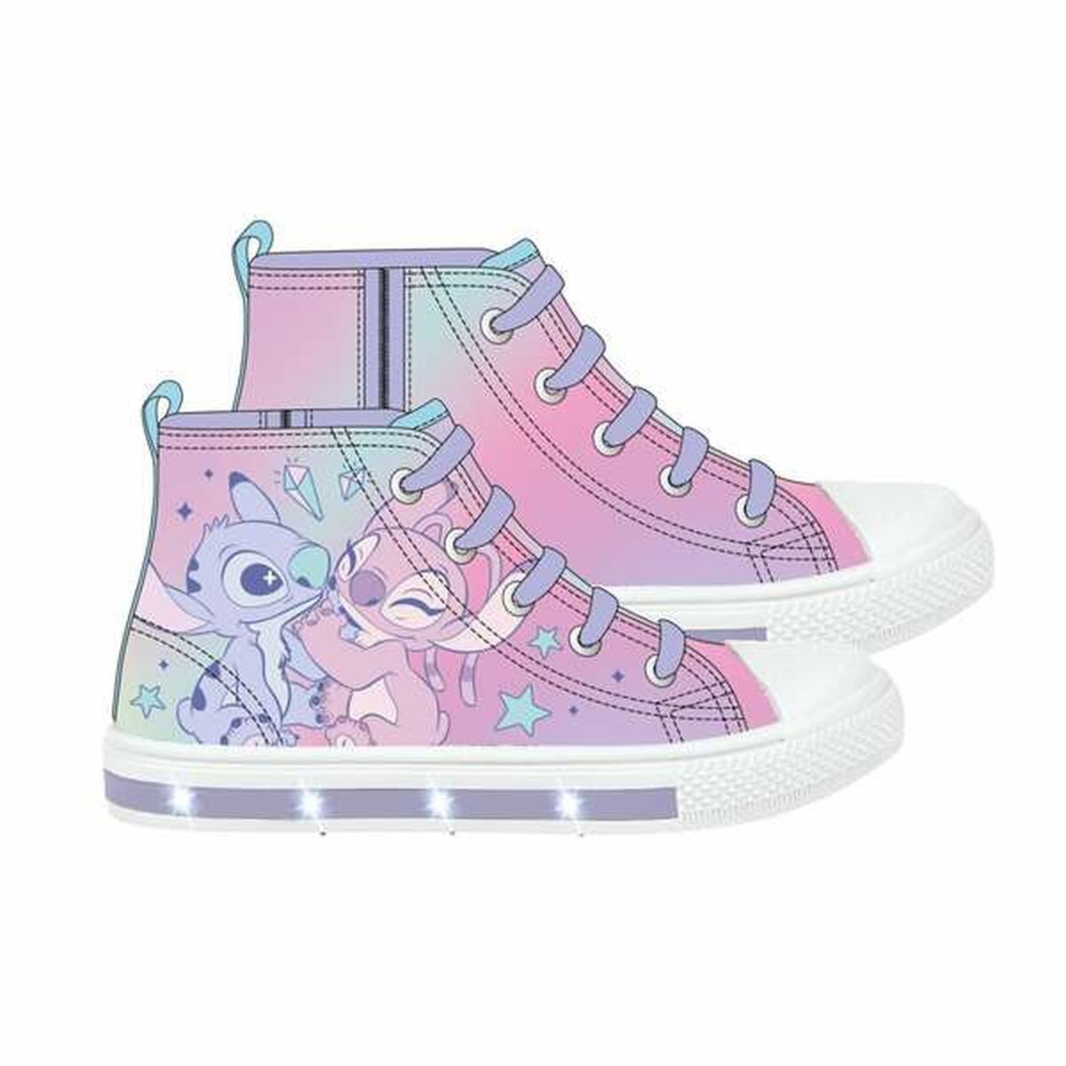 Zapatillas Deportivas con LED Stitch Multicolor