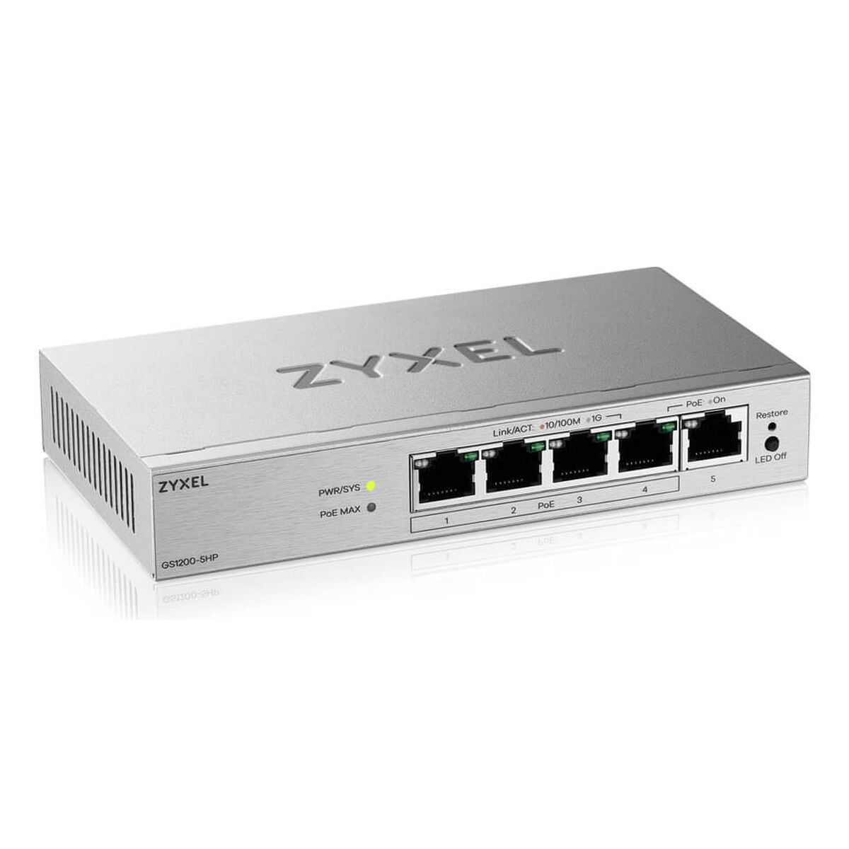 Switch ZyXEL GS1200-5HPV3-EU0101F