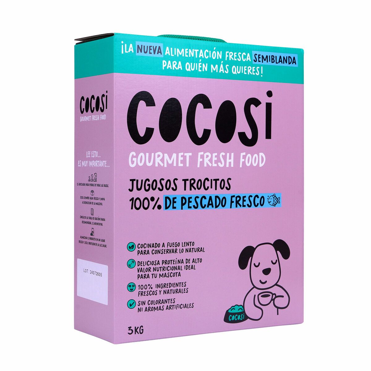 Comida húmeda Cocosi 3 Kg 4 Unidades