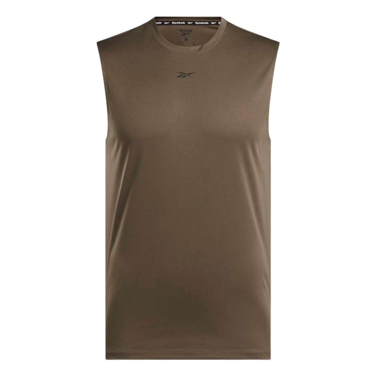 Camiseta para Hombre sin Mangas Reebok Id Train Slvls Tech Marrón