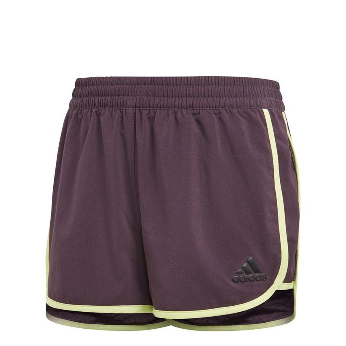 Pantalones Cortos Deportivos para Niños Adidas Training Marathon Rojo Oscuro