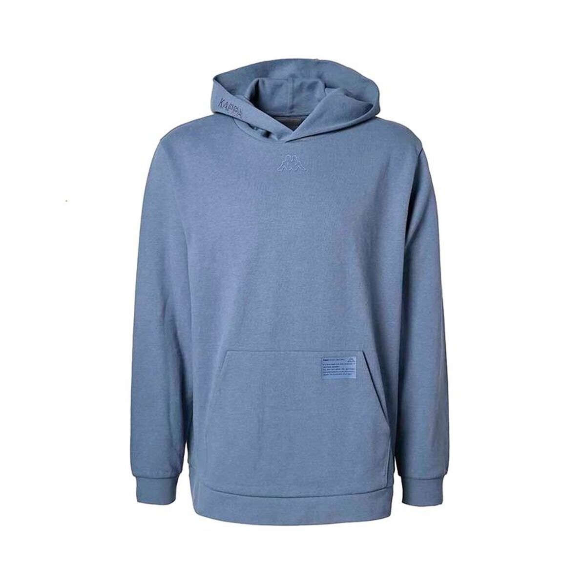 Sudadera con Capucha Hombre Kappa Edwyn Life Blue Añil