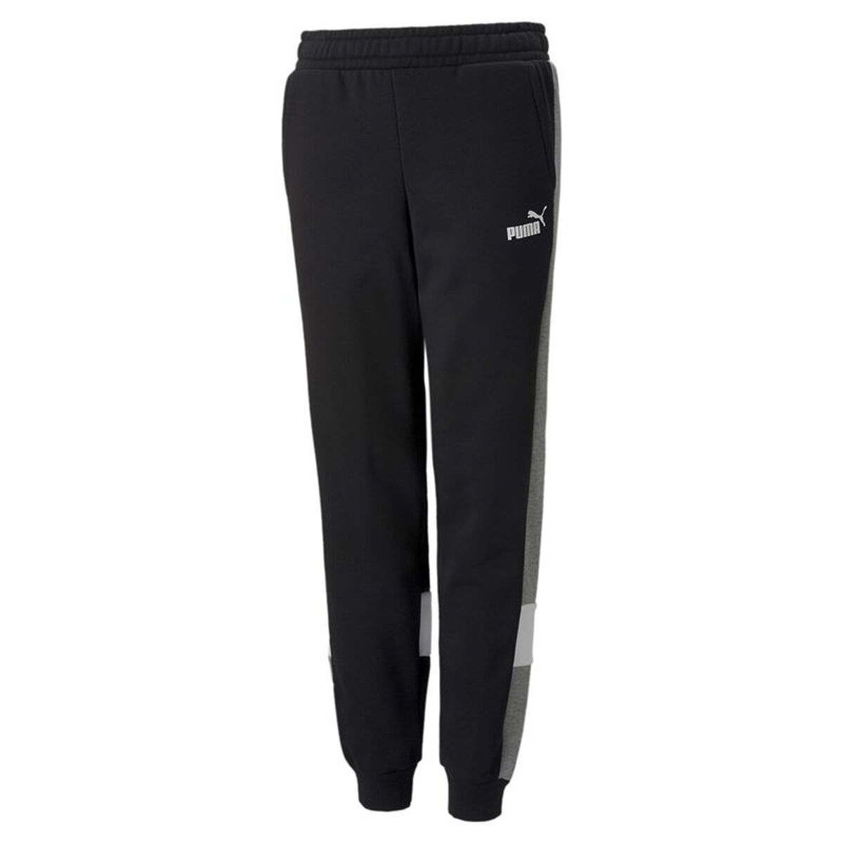 Pantalón Largo Deportivo Puma Ess Block Negro