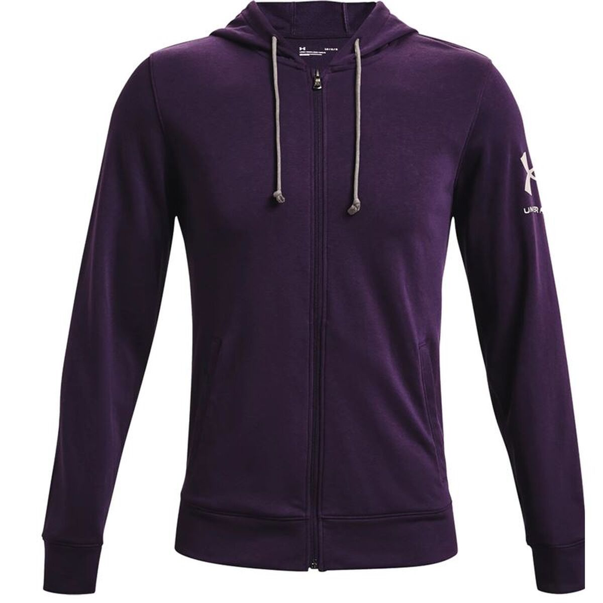 Chaqueta Deportiva para Hombre Under Armour Rival Terry Magenta