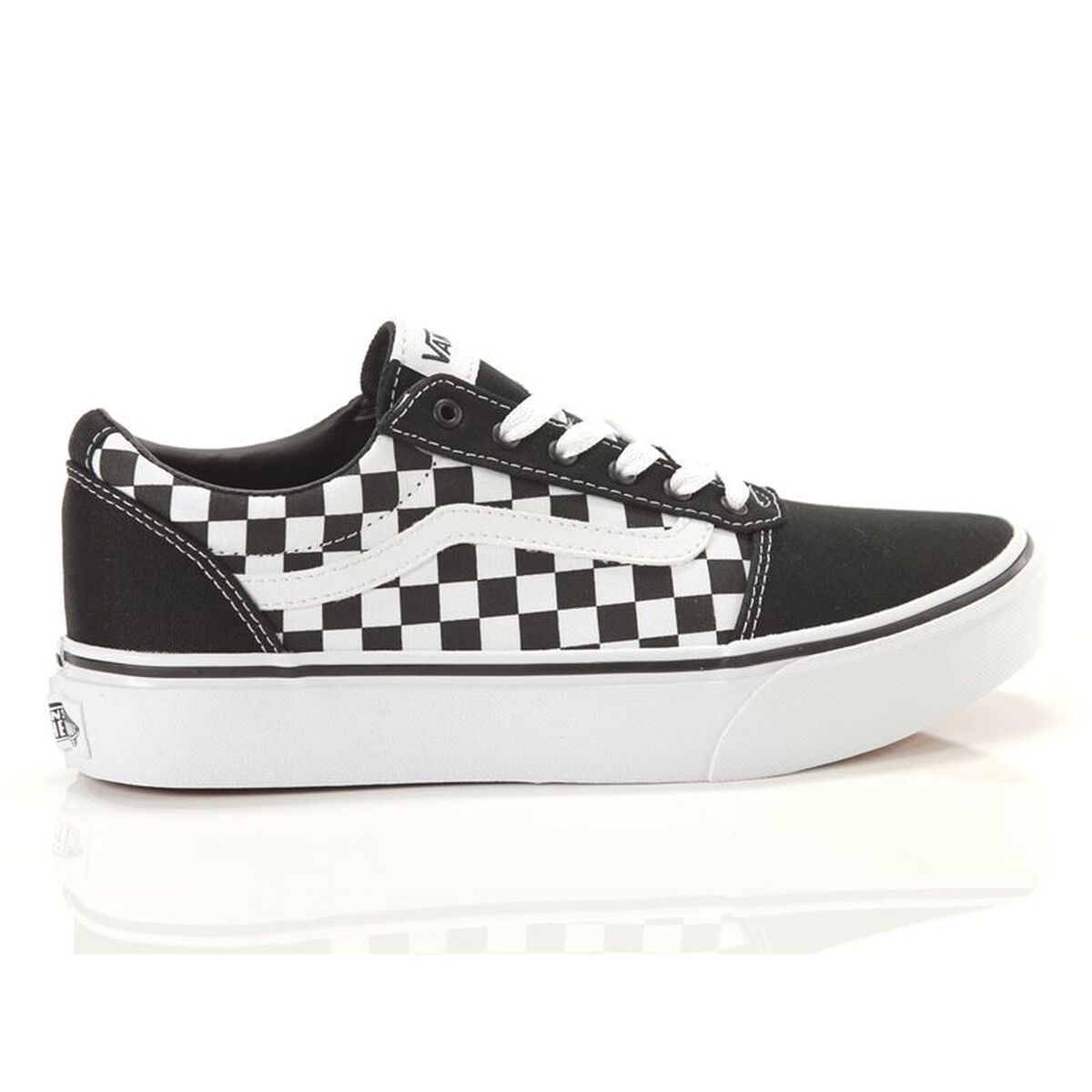 Zapatillas Casual Niño Vans Ward Platform Negro