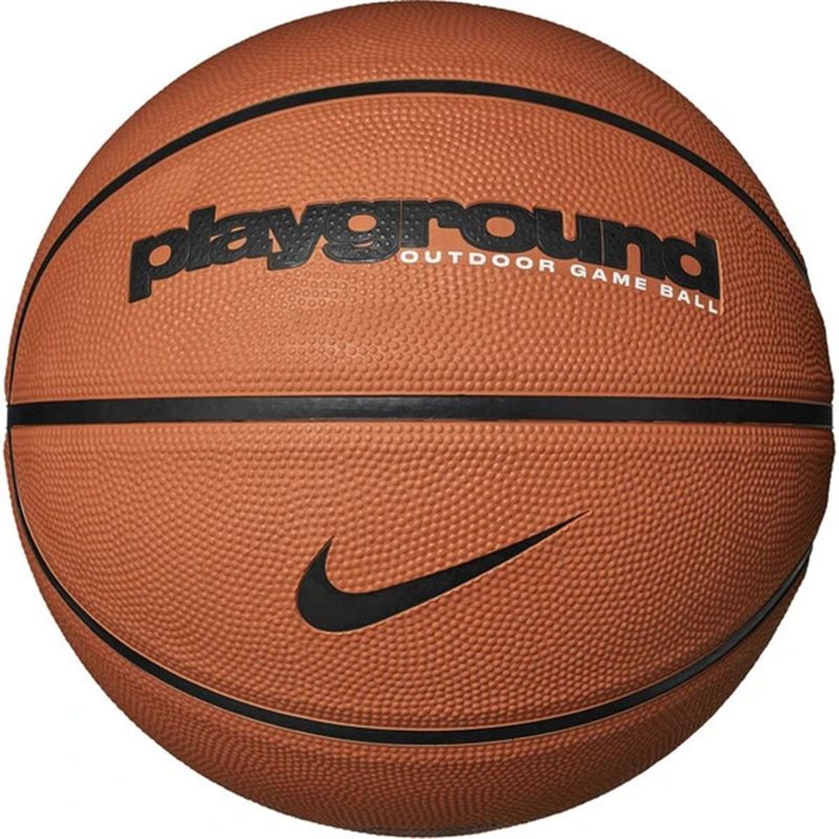 Balón de Baloncesto Nike Everyday Playground 8P Castaño Madera (Talla 7)