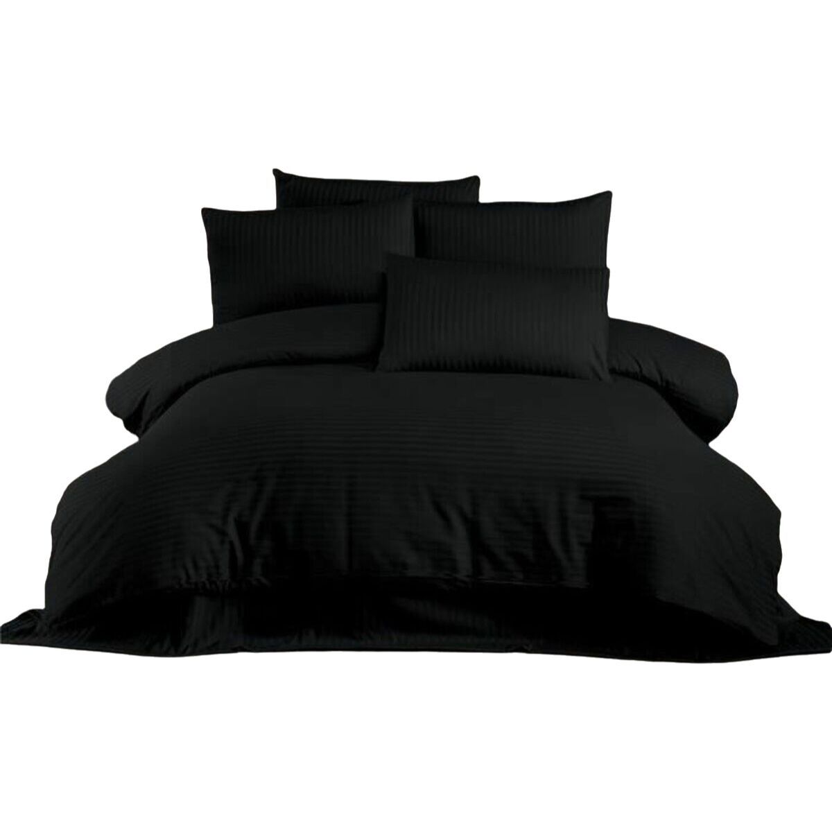 Juego de funda nórdica Negro Cama de 200 3 Piezas