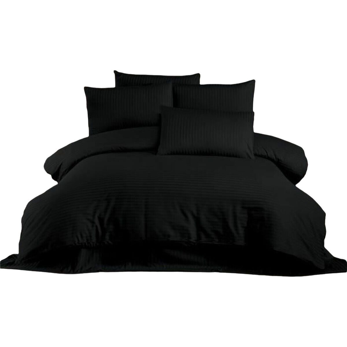 Juego de funda nórdica Negro Cama de 200 3 Piezas