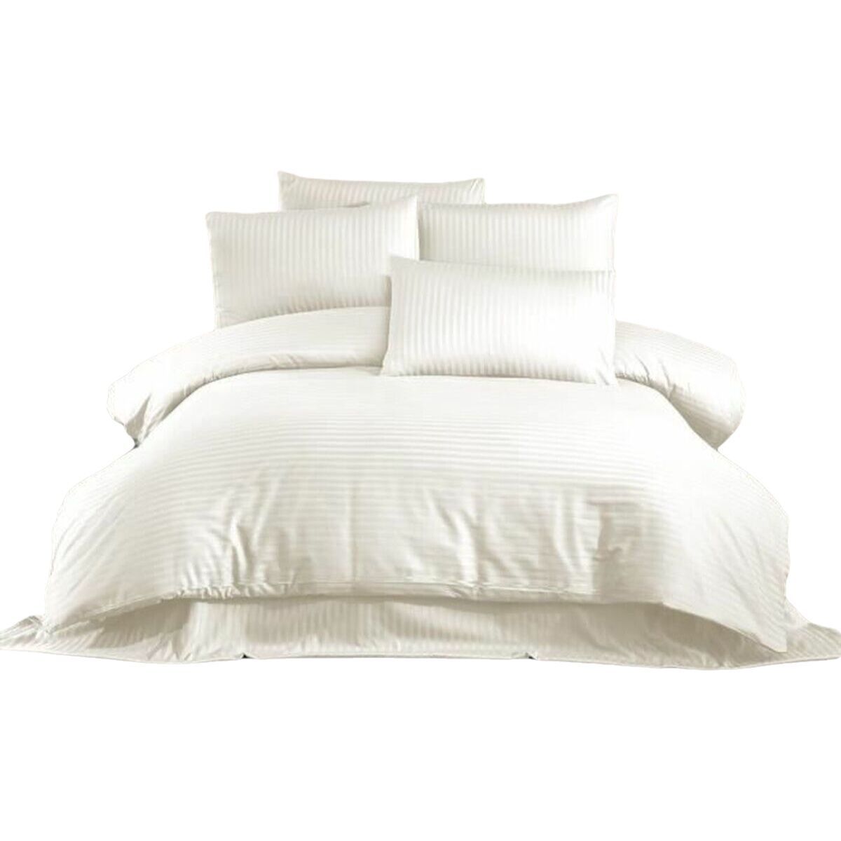 Juego de funda nórdica Crema Cama de 200 3 Piezas