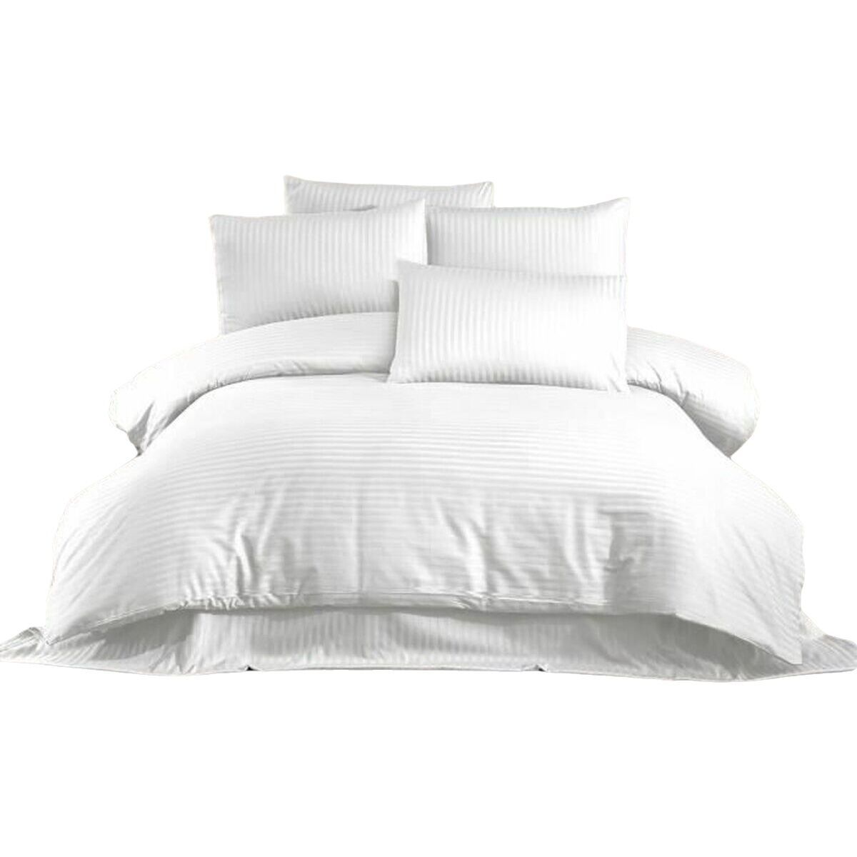 Juego de funda nórdica Blanco Cama de 200 3 Piezas