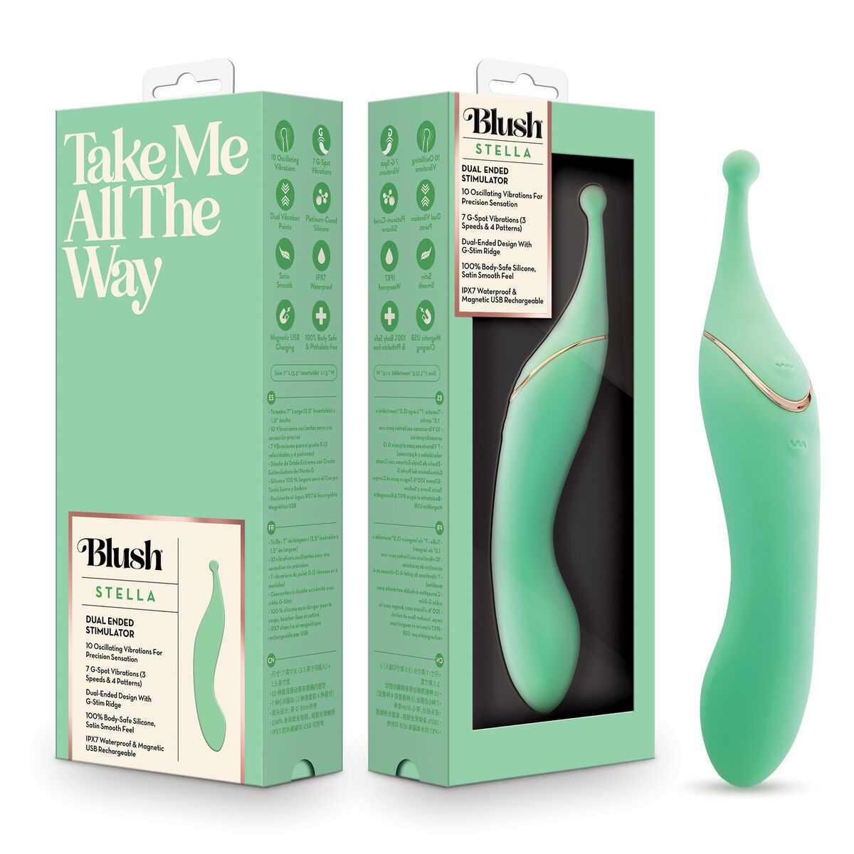 Masajeador Blush Blush Collection Verde