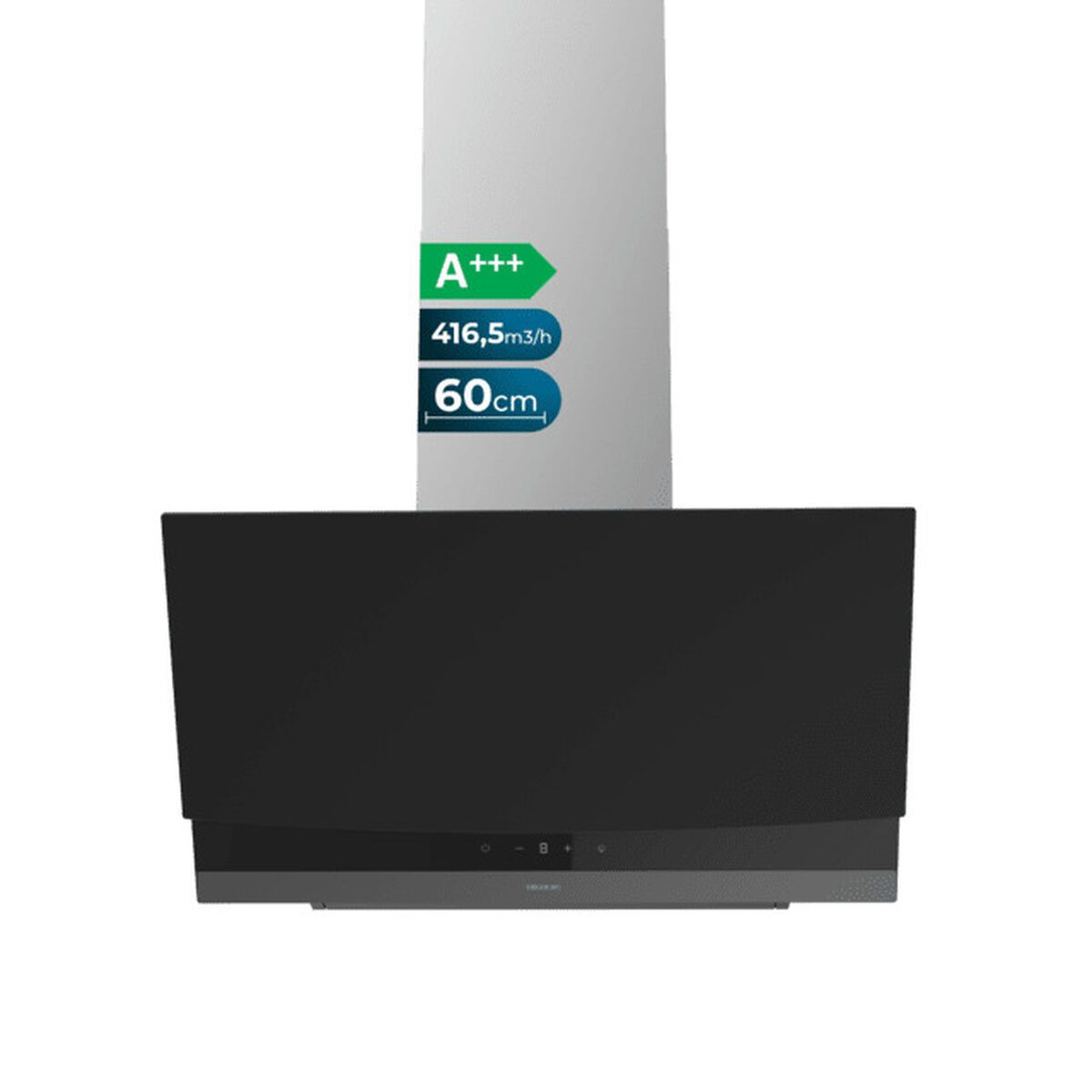 Campana Convencional Cecotec Flux DT 607500 Negro Cobre