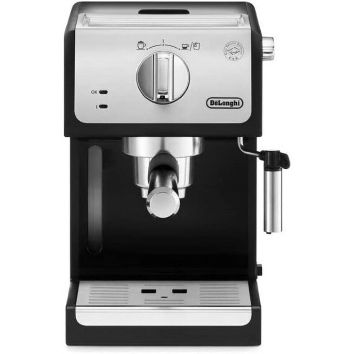 Cafetera Express de Brazo DeLonghi DO745MF Negro Gris noir 1100 W 15 bar 1,1 L