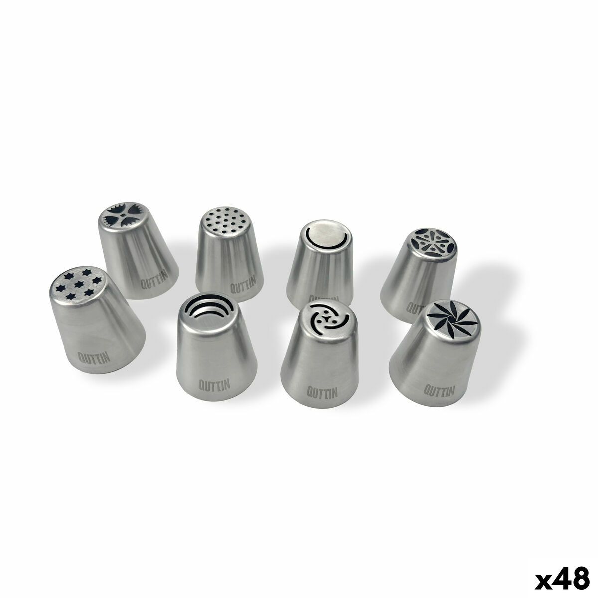 Boquillas para mangas pasteleras Quttin XL 48 Unidades