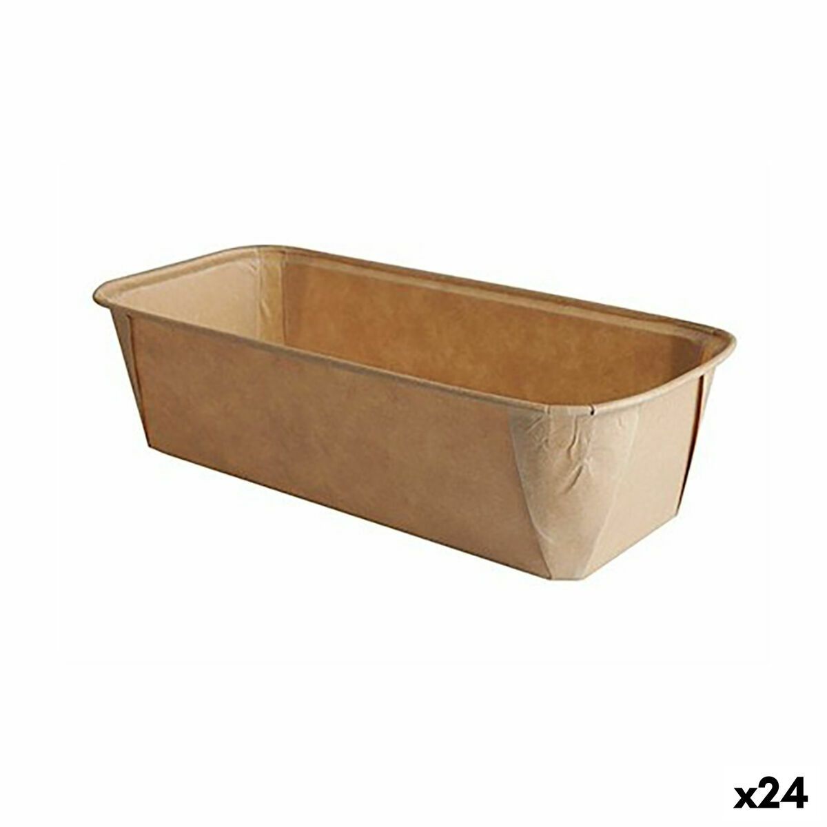Set de Moldes de Repostería Algon Papel 20 x 7 x 7 cm 12 Piezas (24 Unidades)