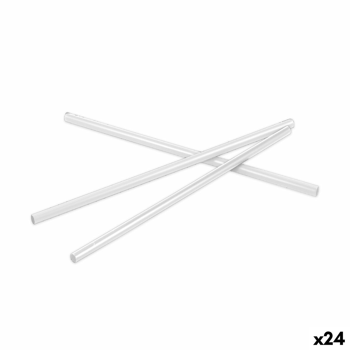 Pajita Reutilizable Algon Plástico 22 cm 8 mm 20 Piezas 24 Unidades