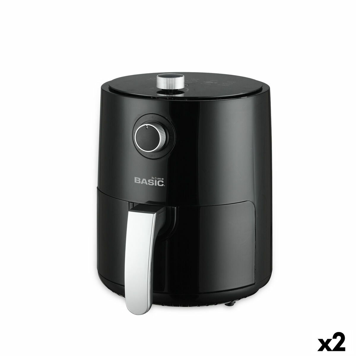 Freidora de Aire Basic Home Negro 1200 W 2,3 L