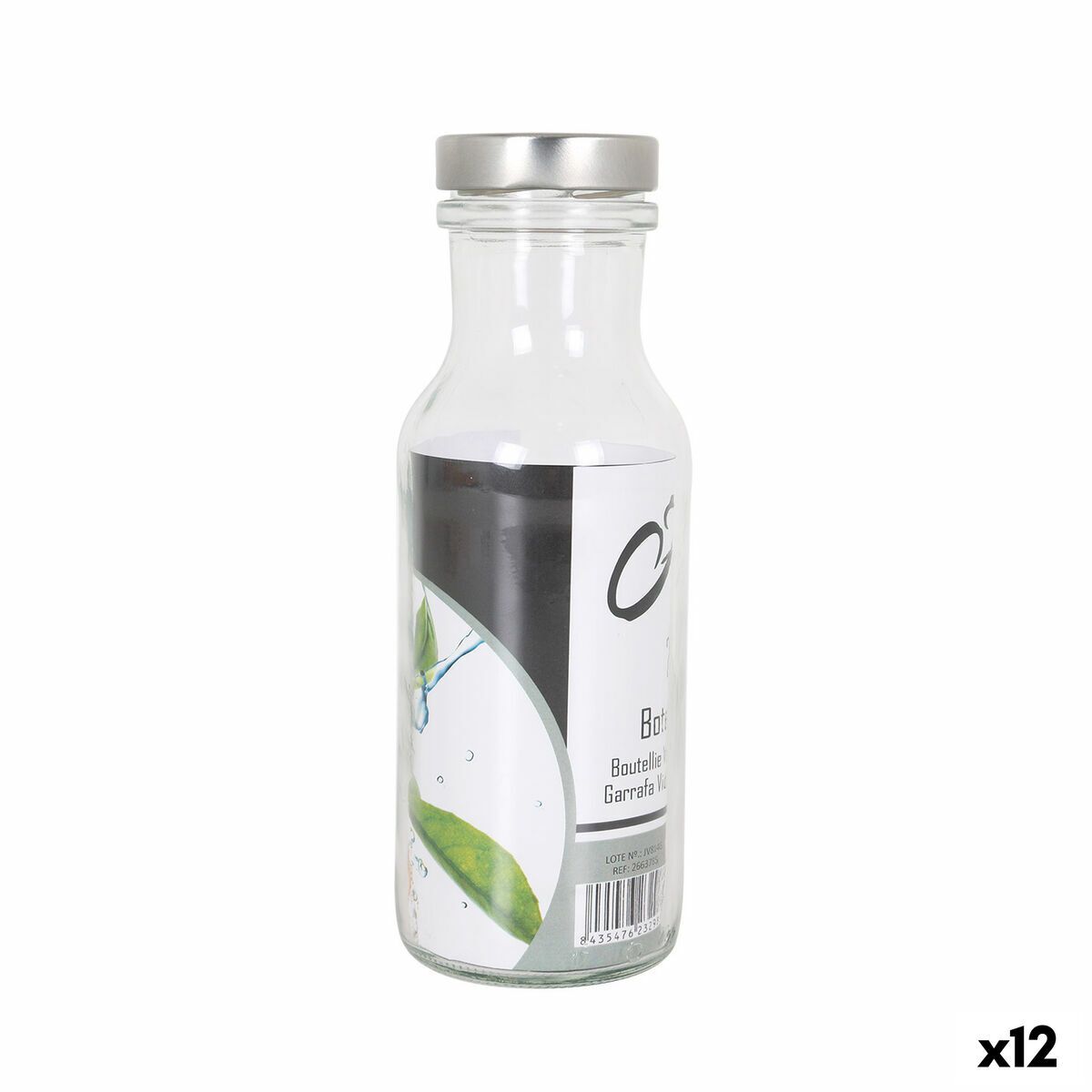 Botella de Cristal La Mediterránea Anna Vidrio 750 ml 0,75 L (12 Unidades)