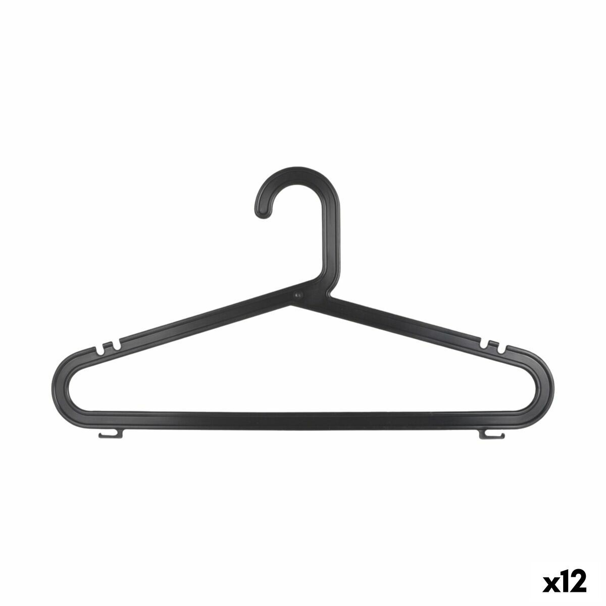 Perchas Dem Meng Plástico 8 Piezas (12 Unidades)