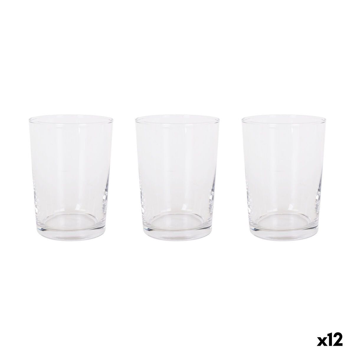 Set de Vasos LAV 520 ml Transparente Vidrio (12 Unidades)