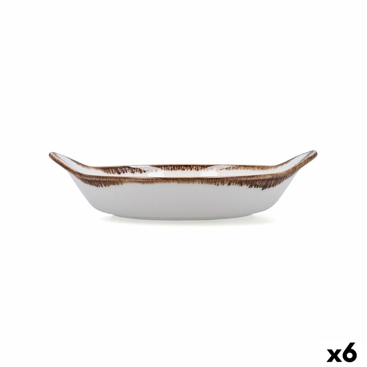 Bandeja de Aperitivos Bidasoa Orion Hydrozero Blanco Ø 19 cm (6 Unidades)