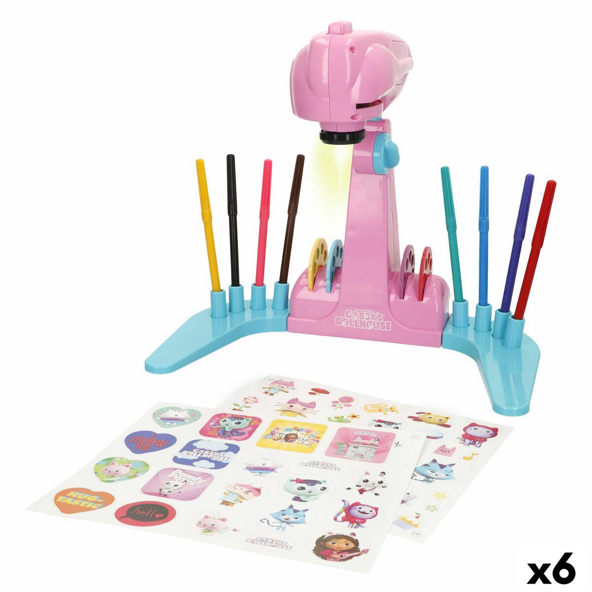 Set de Dibujo Gabby's Dollhouse (6 Unidades)