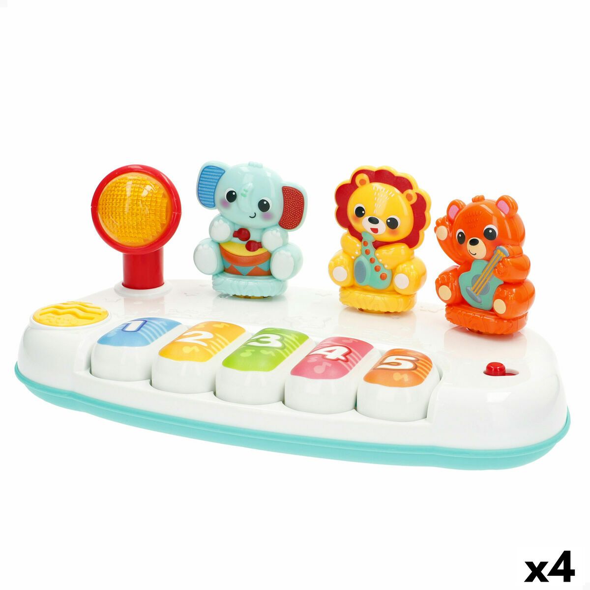 Piano de juguete Winfun 26 x 11 x 15 cm (4 Unidades)