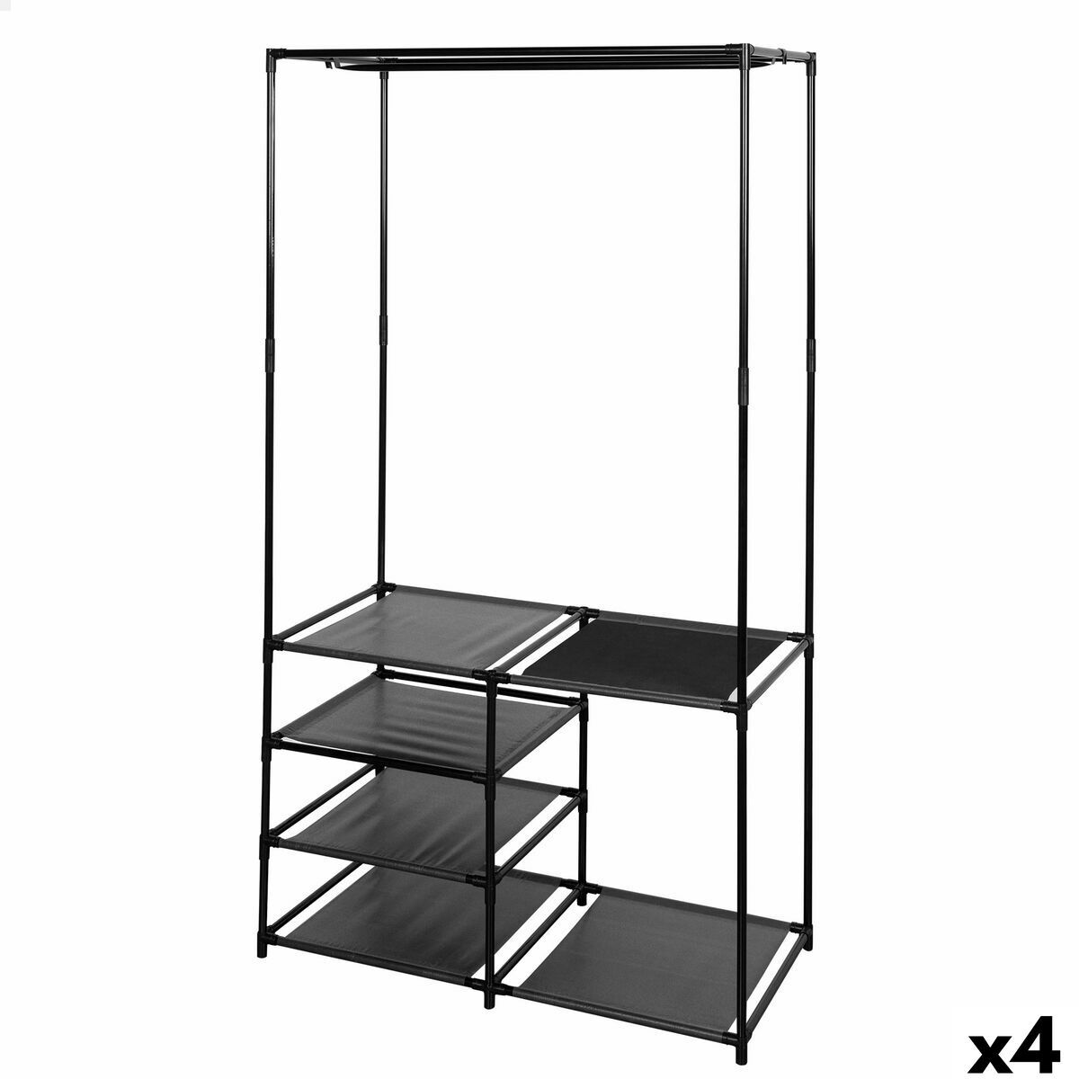 Perchero Max Home Acero 87 x 158 x 45 cm (4 Unidades)