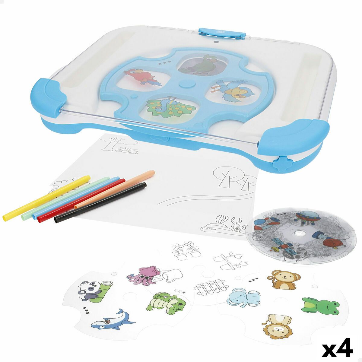 Set de Dibujo Colorbaby (4 Unidades)